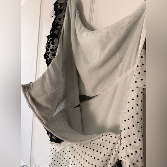 Polka Dot Ruffle Dress - Picture 5 of 5